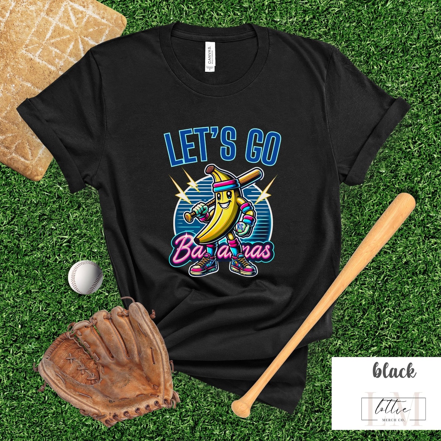 Let's Go Bananas Kansas City Baseball T-Shirt