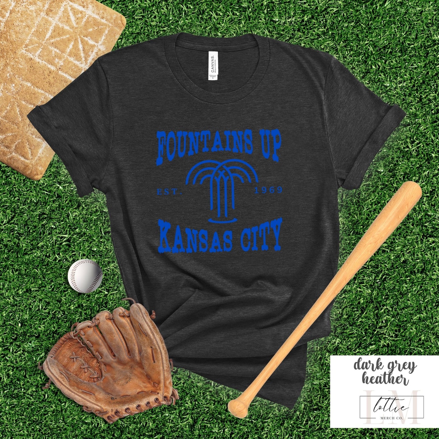Fountains Up Kansas City Baseball Women's Shirt