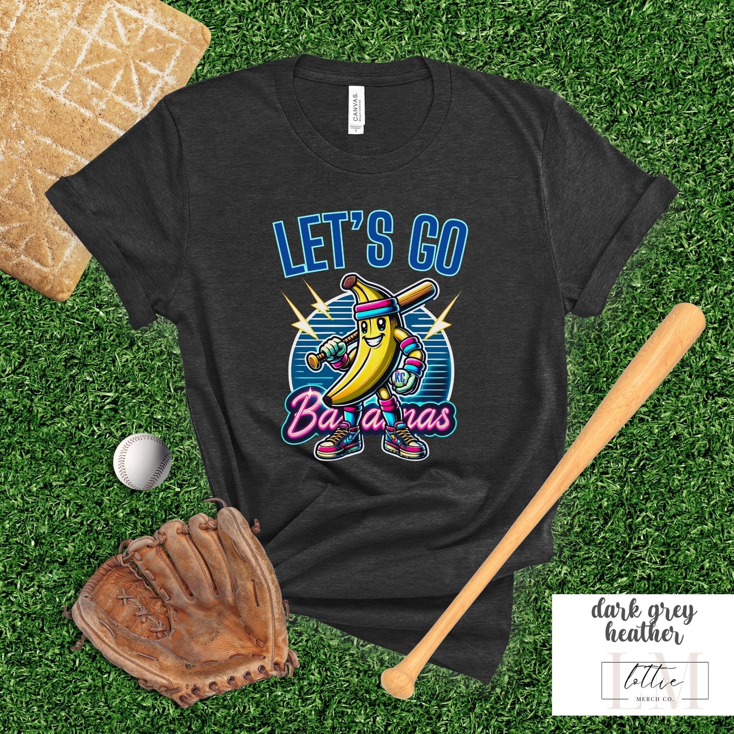 Let's Go Bananas Kansas City Baseball T-Shirt
