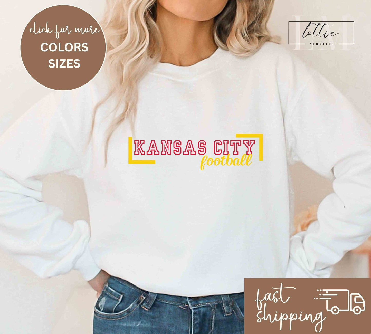 Kansas City Football Sweatshirt