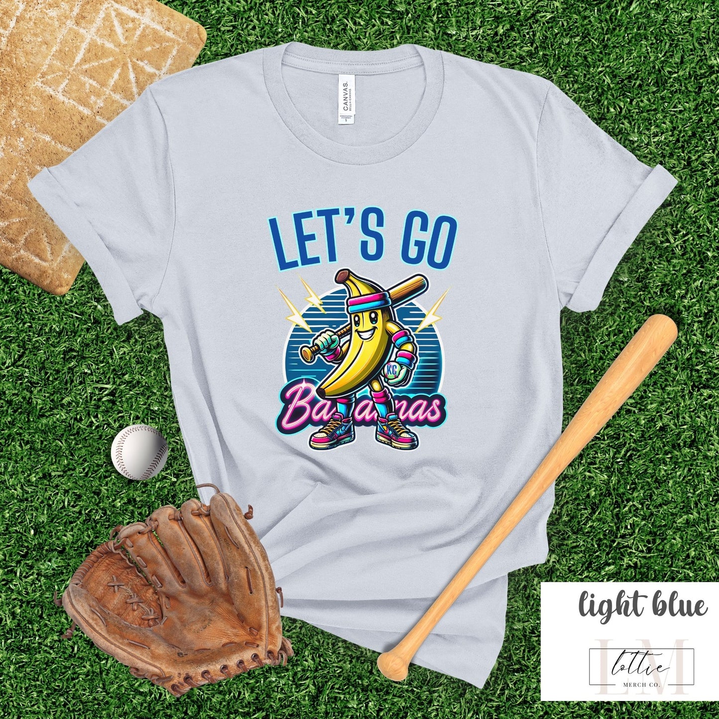 Let's Go Bananas Kansas City Baseball T-Shirt
