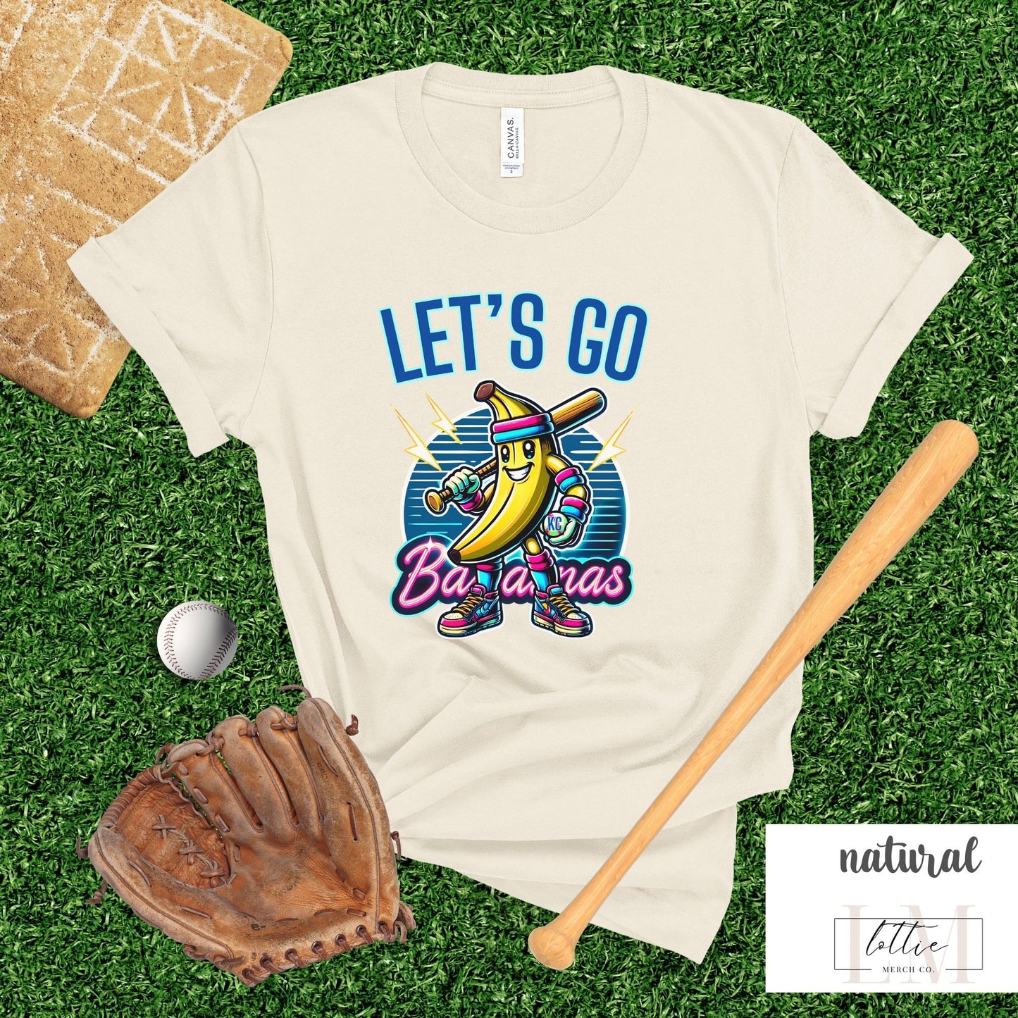 Let's Go Bananas Kansas City Baseball T-Shirt