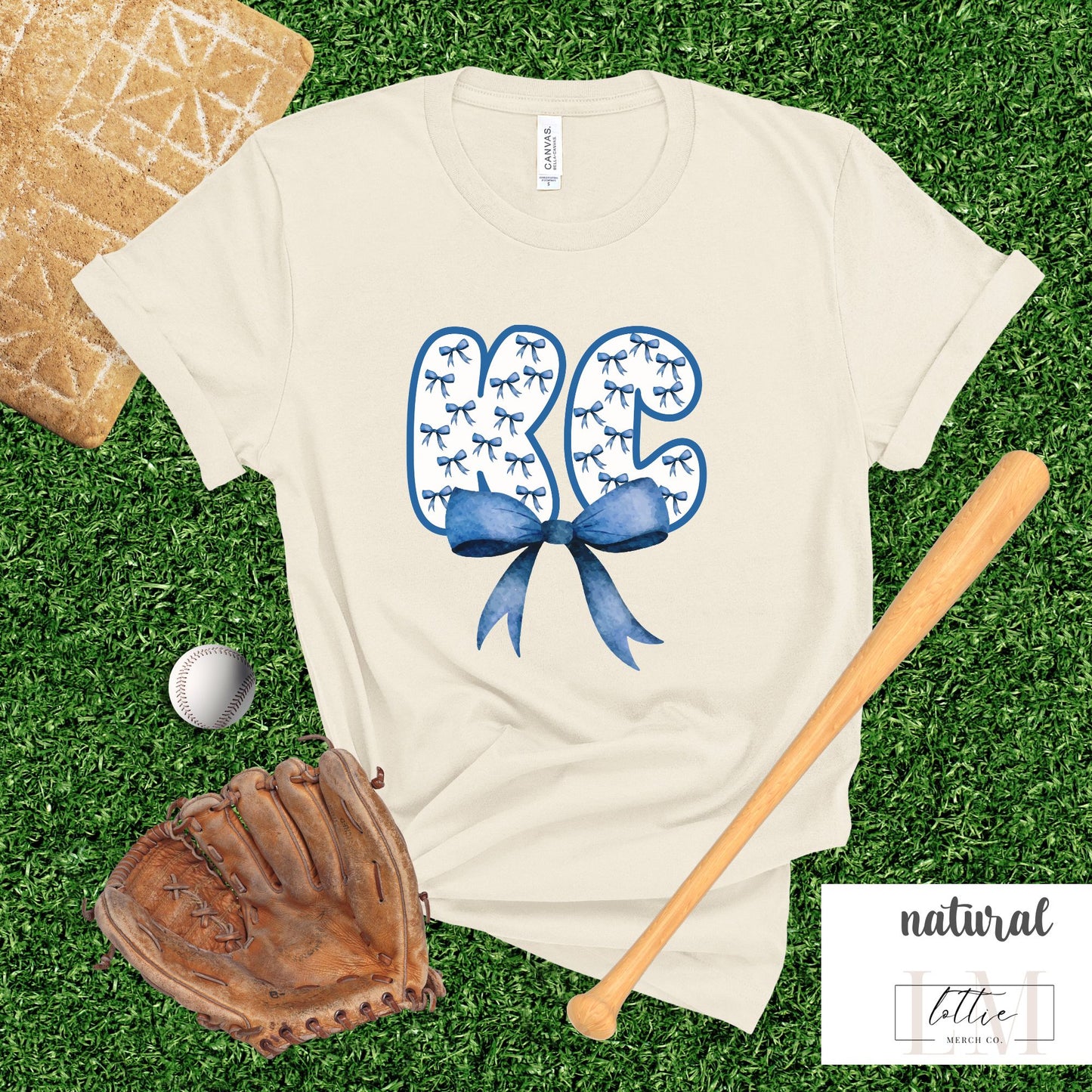 KC Bow Baseball T-Shirt