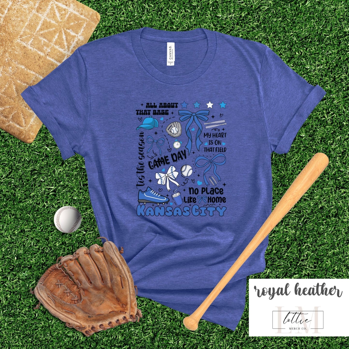 No Place Like Home Kansas City Baseball T-Shirt