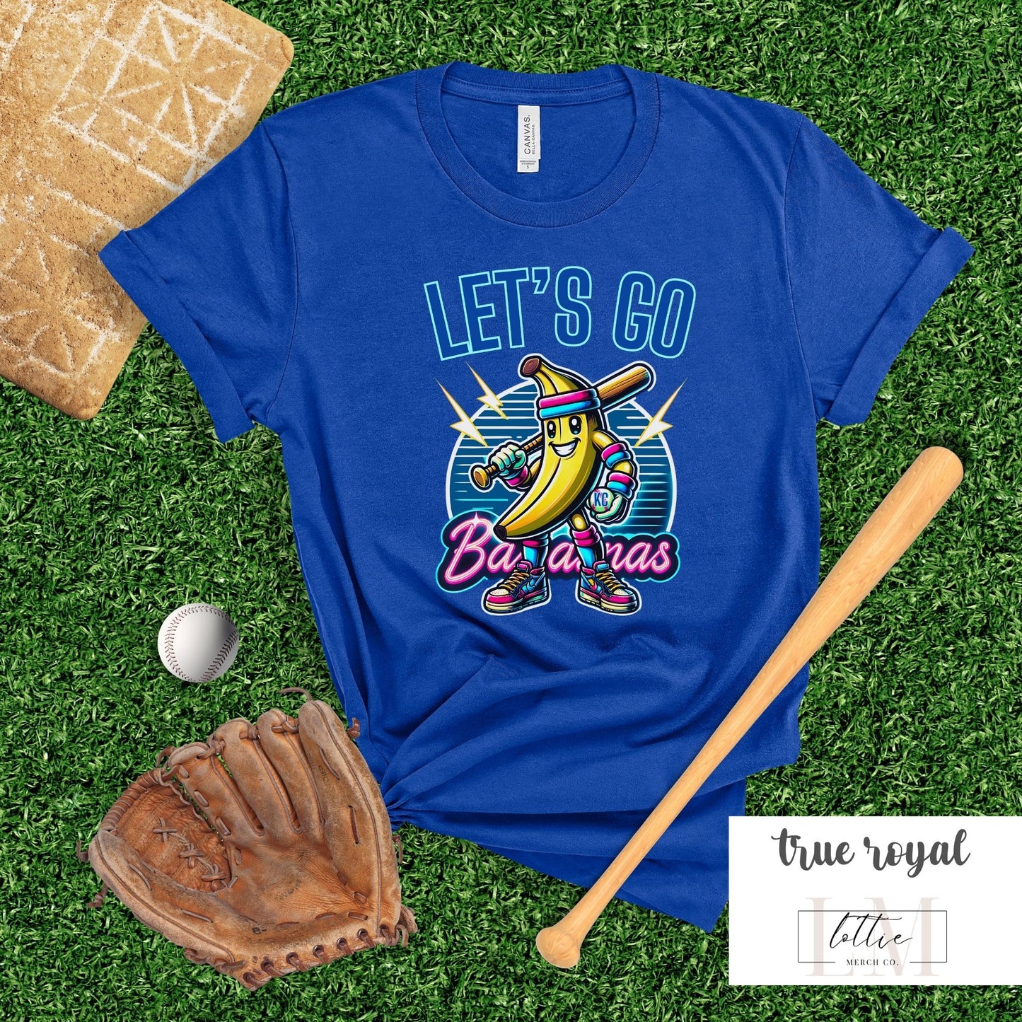 Let's Go Bananas Kansas City Baseball T-Shirt