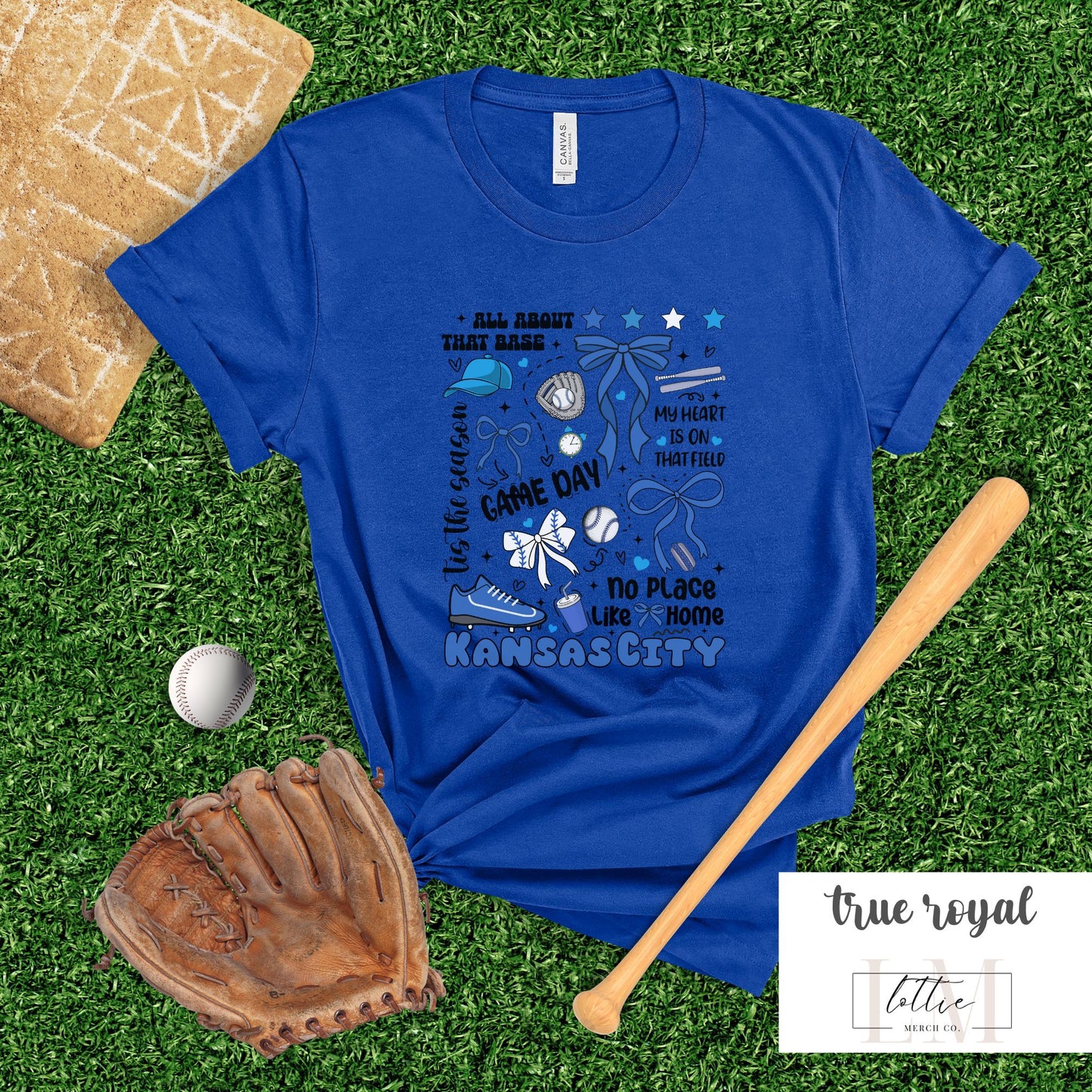 No Place Like Home Kansas City Baseball T-Shirt