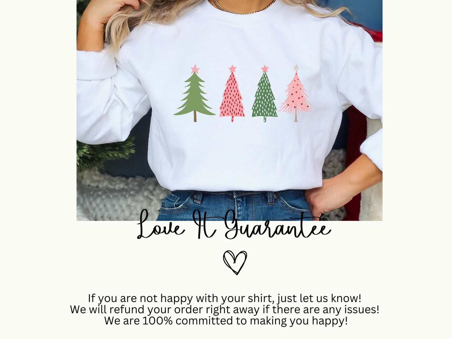 Christmas Tree Sweatshirt, Christmas Sweatshirt, Christmas Shirts for Women, Christmas Crewneck, Christmas Holiday Sweater Winter Sweatshirt