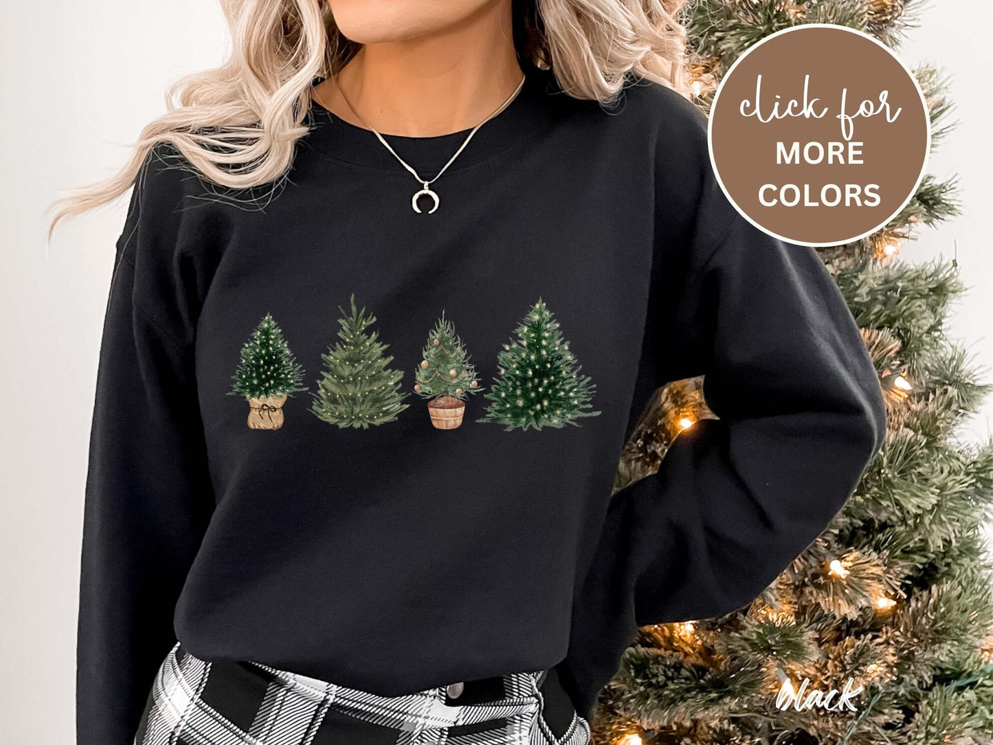 Christmas Sweatshirt, Christmas Shirts for Women, Christmas Crewneck, Christmas Winter Sweater, Tree Picking Sweatshirt, Christmas Pull over