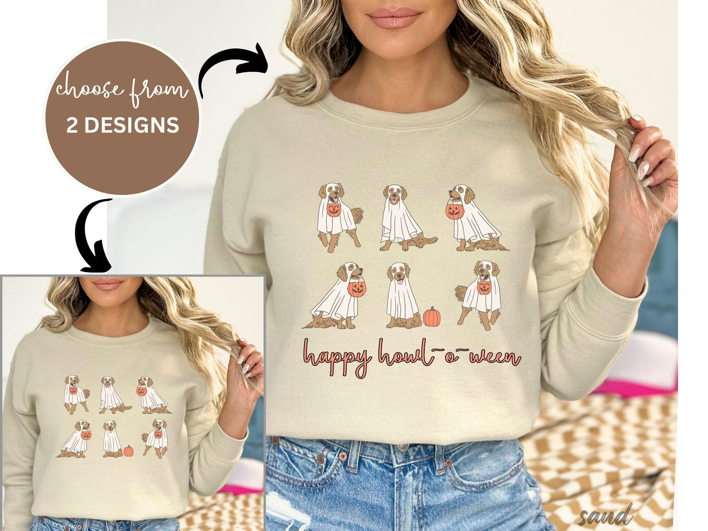 Сute Ghost Dog t-shirt, Ghost dog t-shirt, Dog Lovers Shirt, Halloween Dog T-shirt, Spooky Season Halloween Sweatshirt, Lab dog Halloween