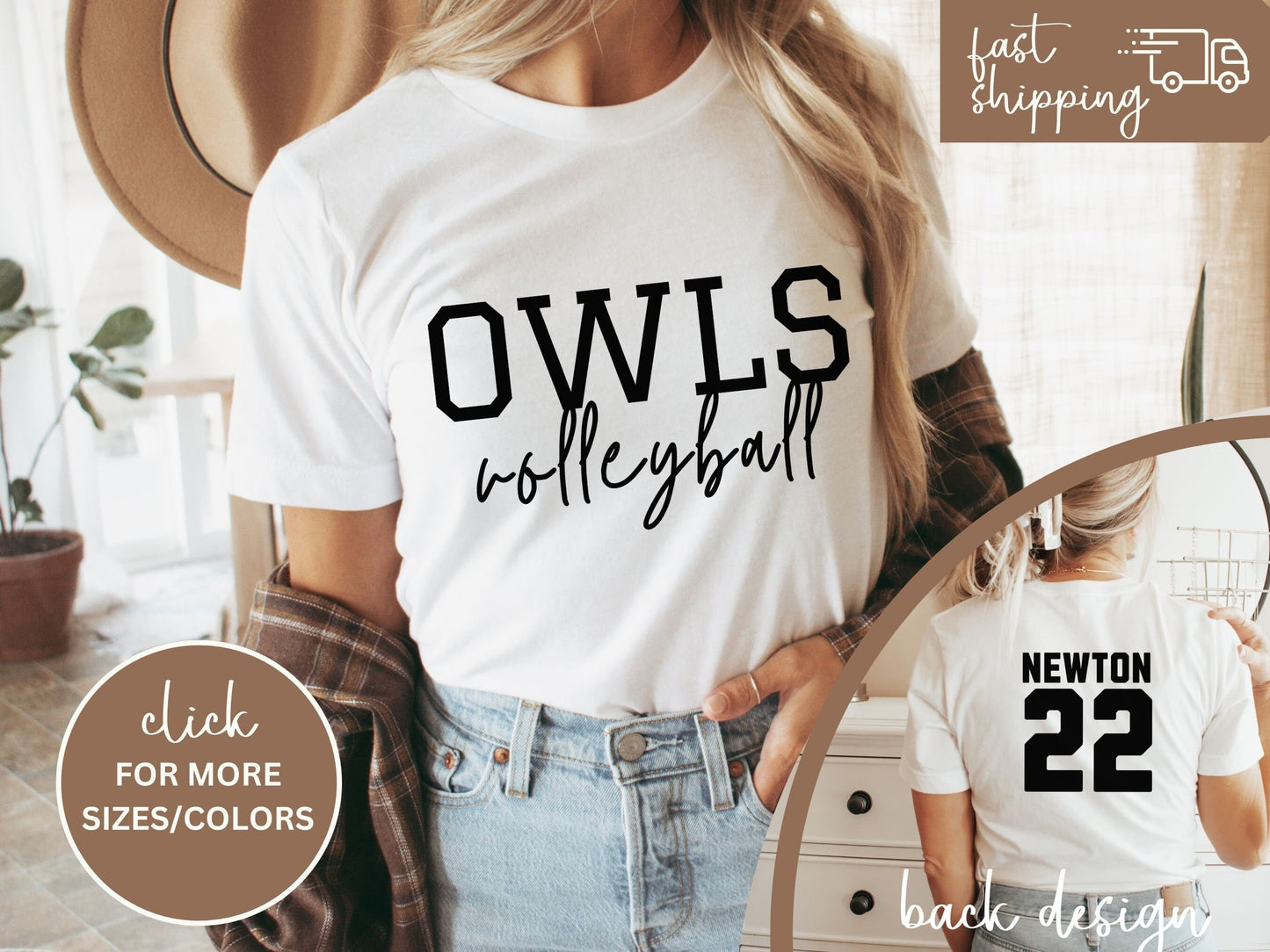 Custom Volleyball Tshirt Hoodie Sweatshirt, Volleyball Spirit Wear, Mom Hoodie, Volleyball Cheer Mom Dad Hoodie, Custom Team Colors Number