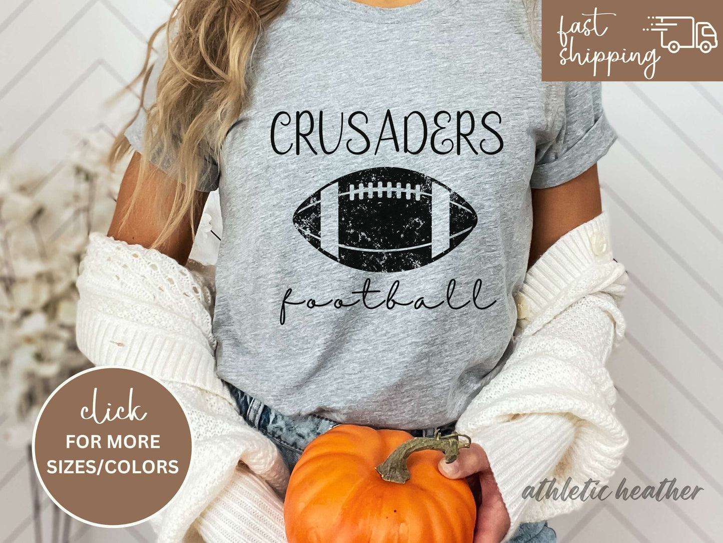 Custom Football Tshirt Hoodie Sweatshirt, Football Spirit Wear, Mom Hoodie, Football Cheer Mom, Football Dad Hoodie, Custom Team Colors No