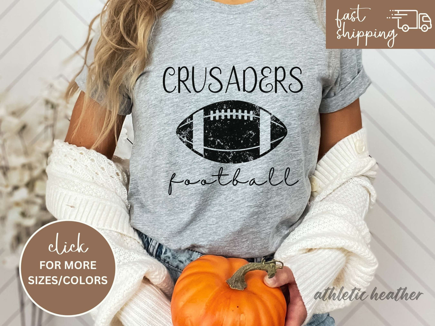 Custom Football Tshirt Hoodie Sweatshirt, Football Spirit Wear, Mom Hoodie, Football Cheer Mom, Football Dad Hoodie, Custom Team Colors No