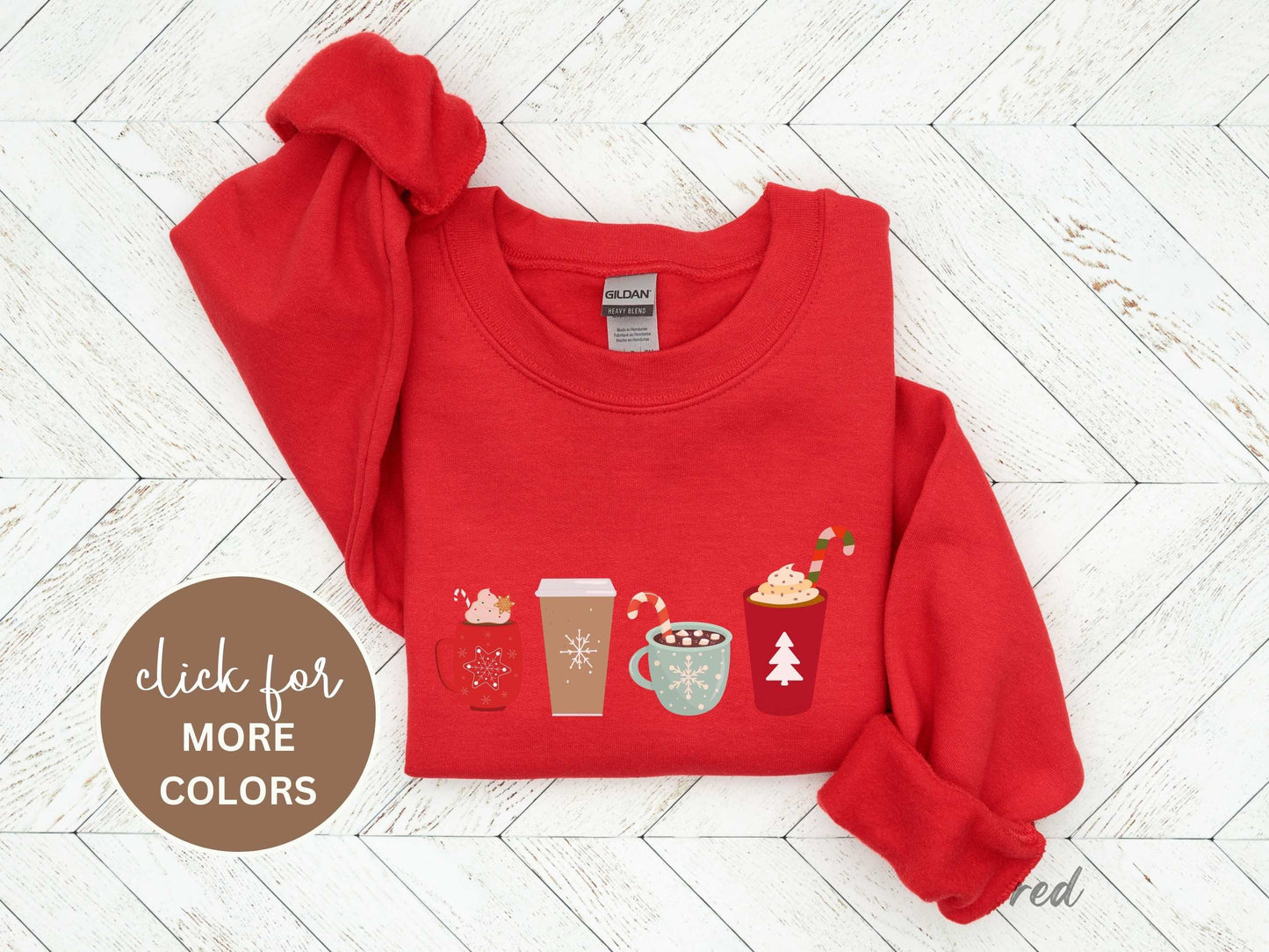 Christmas Coffee Sweatshirt, Cute Women's Christmas Sweathirt, Christmas Crewneck, Holiday Sweatshirt, Winter Sweatshirt, Candy Cane Shirt