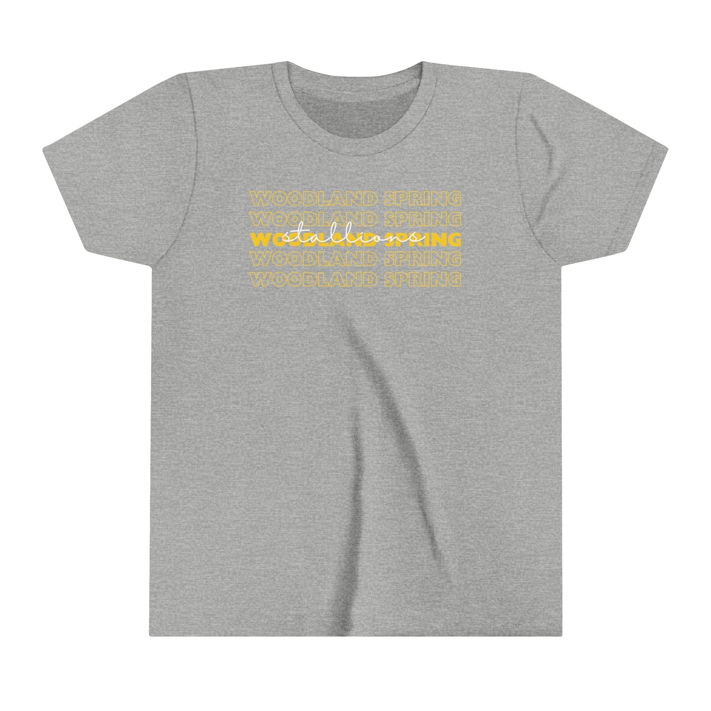 Yellow Woodland Spring Youth Shirt