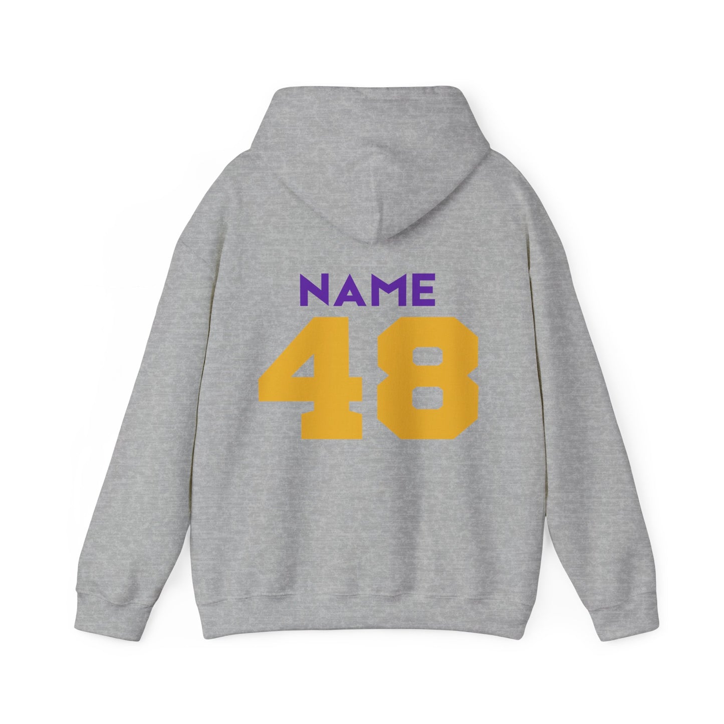 Adult Unisex Broncos Hoodie with Custom Name and Number