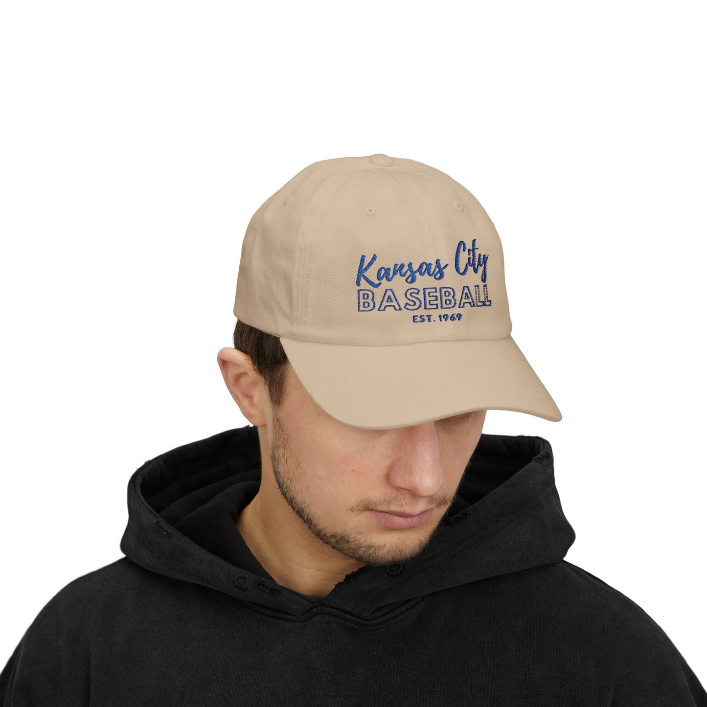 1969 Embroidered Kansas City Crown Baseball Hat
