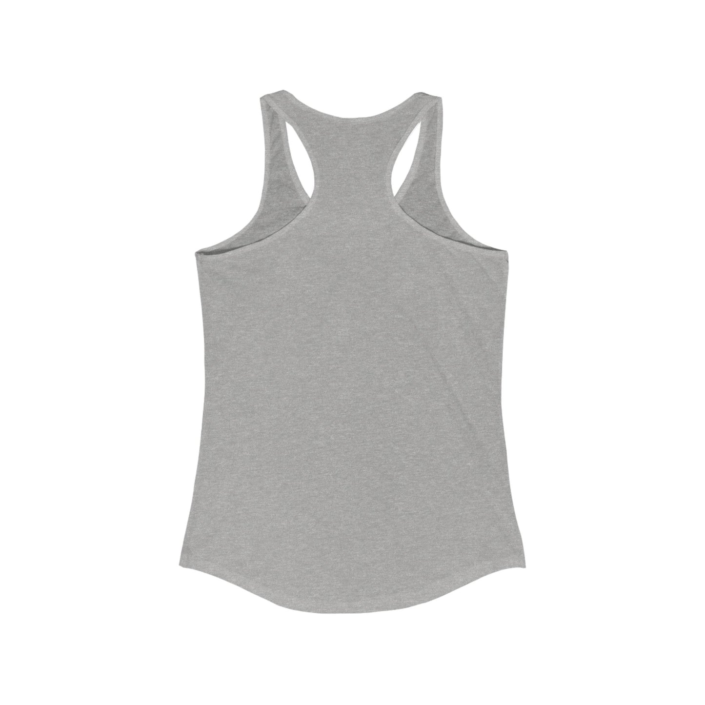 Red White And Feral Racerback Tank Top