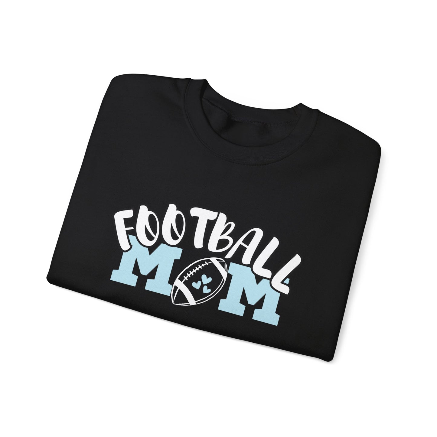 Personalized Football Mom Crewneck Sweatshirt