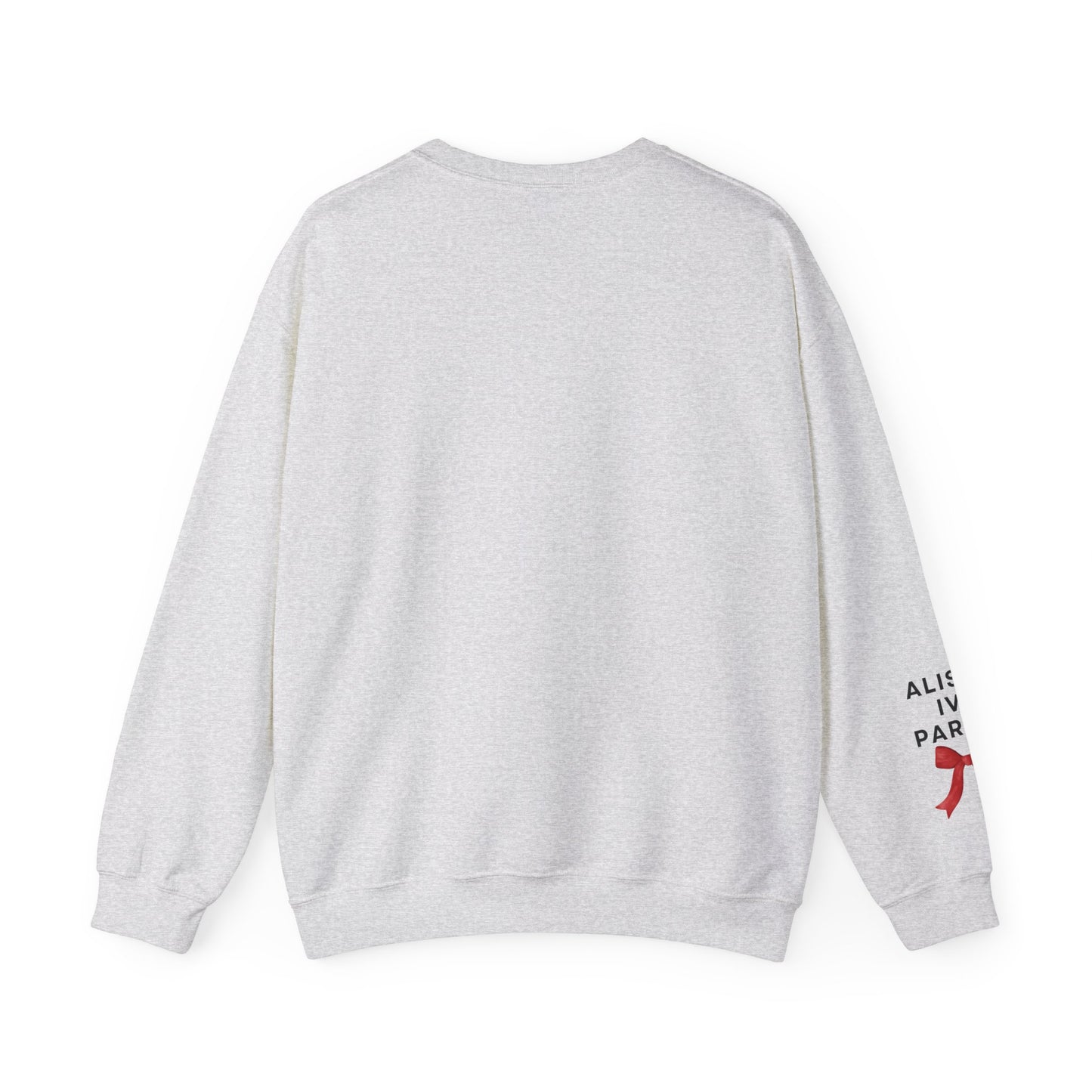 Personalized Checkered Coquette Mama Sweatshirt