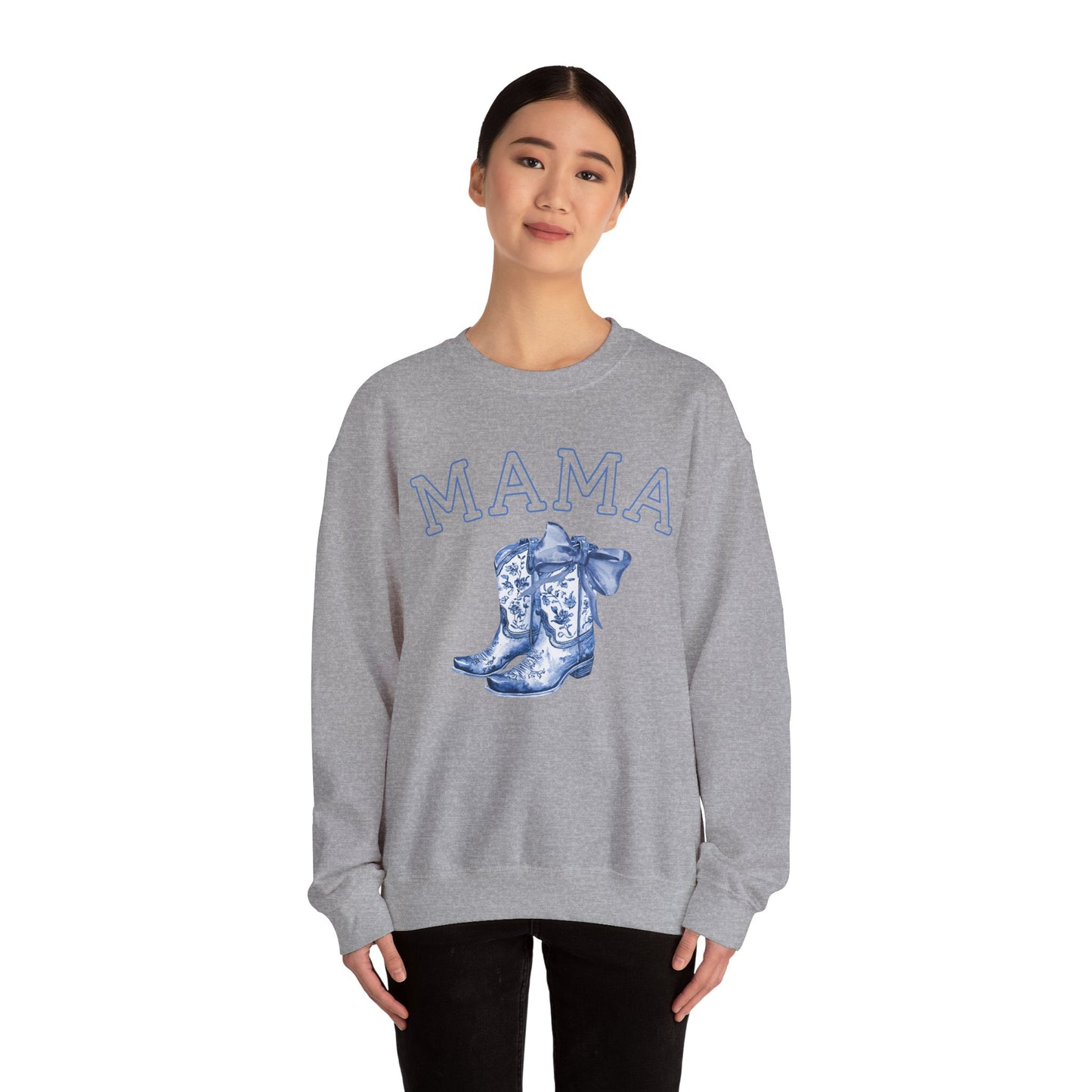 Western Toile Coquette Mama Sweatshirt