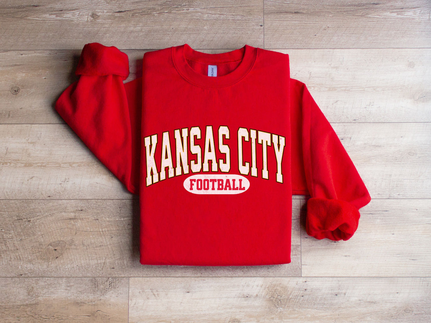 Youth Kansas City Football Sweatshirt