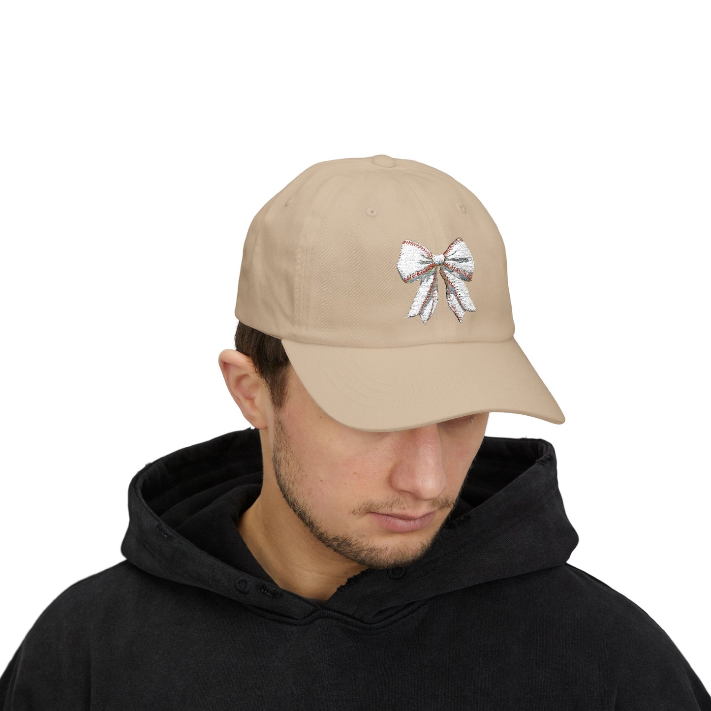 Baseball Bow Embroidered Kansas City Baseball Hat