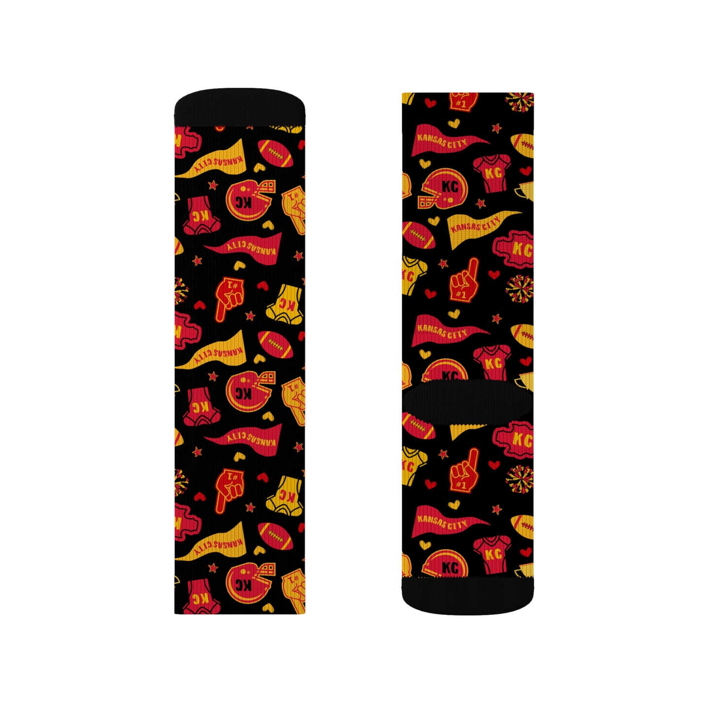 KC Football Sublimation Socks