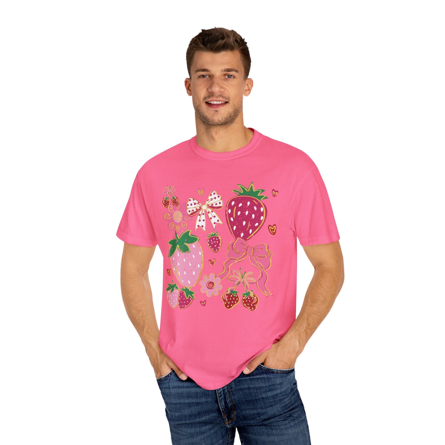 Strawberry Design Colors Shirt