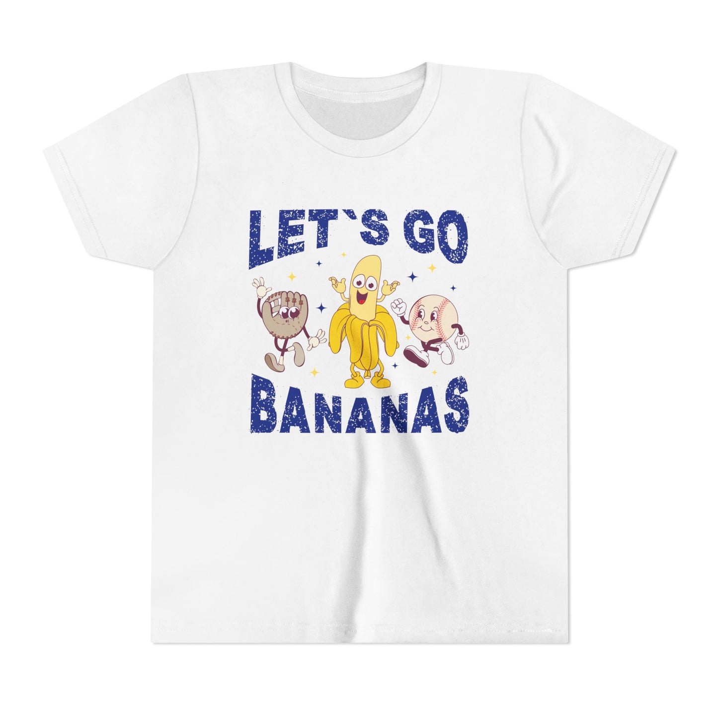 Kids Youth Let's Go Bananas Kansas City Baseball T-shirt