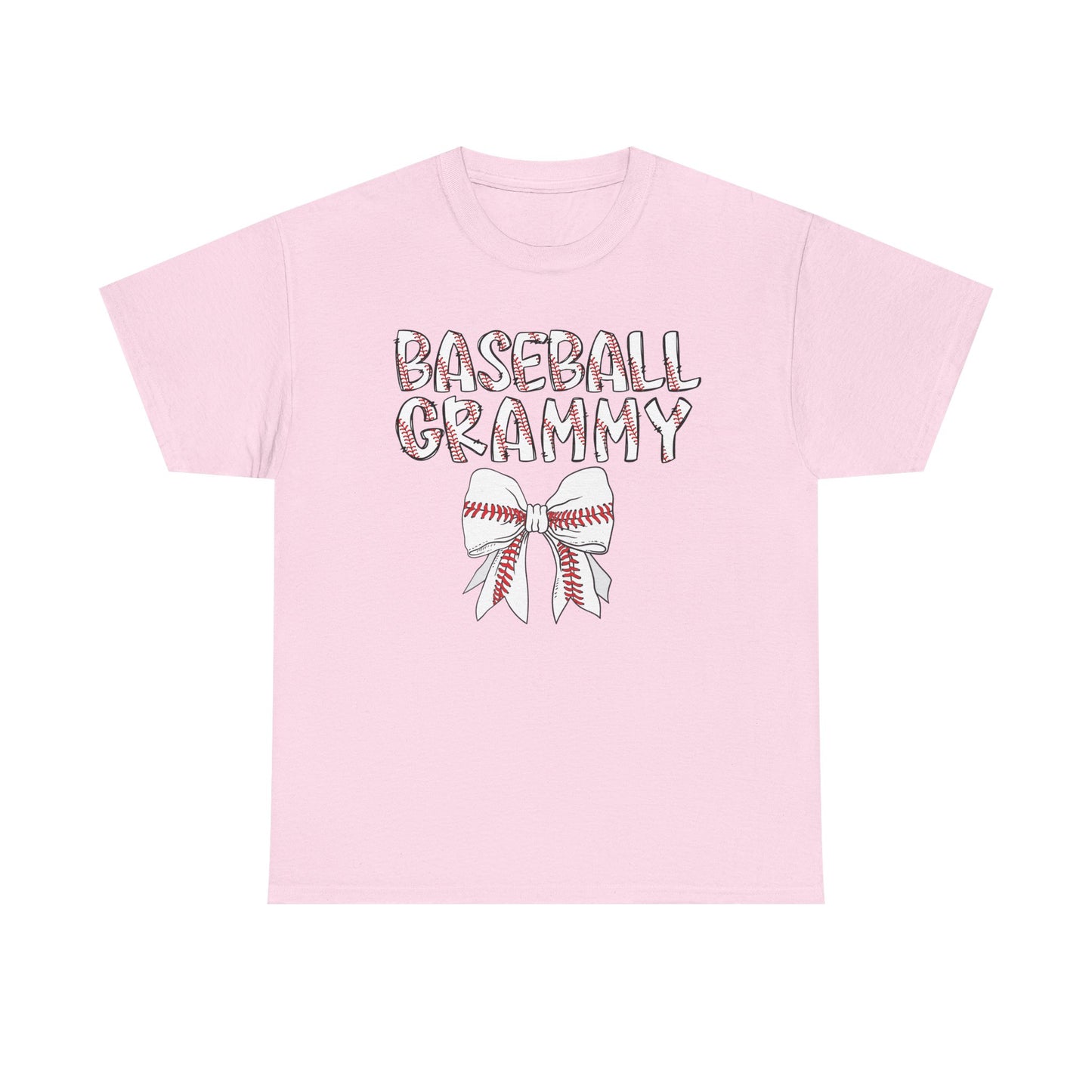 Baseball Grammy Coquette Bow T-Shirt