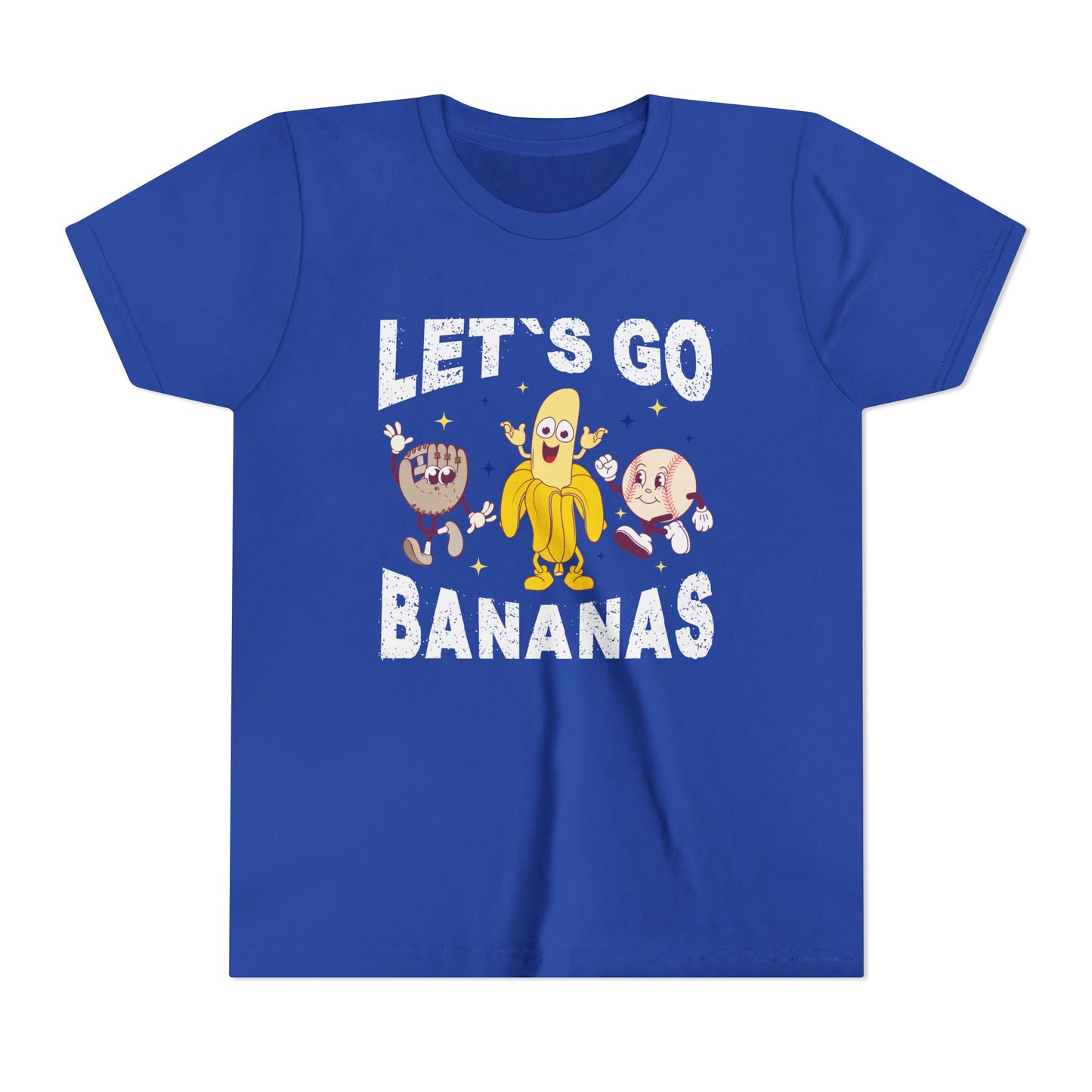 Kids Youth Let's Go Bananas Kansas City Baseball T-shirt