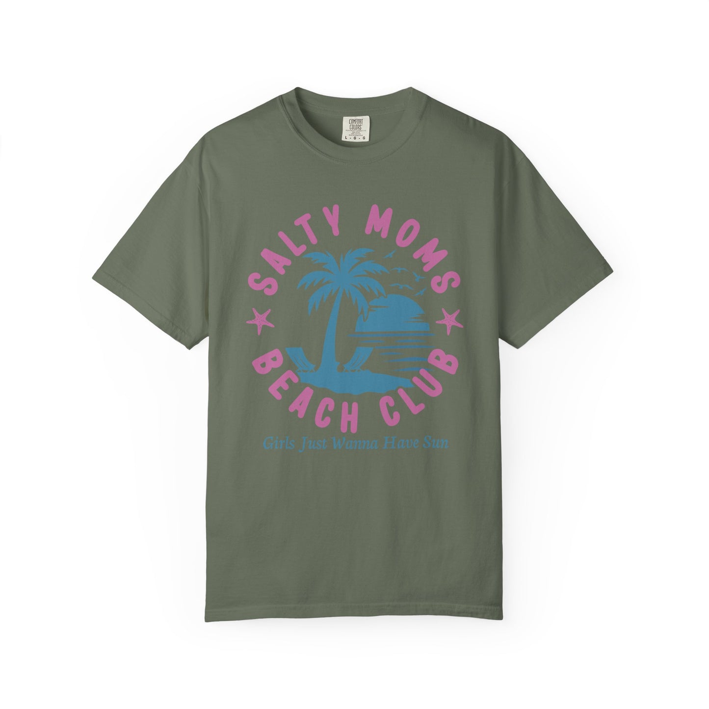 Salty Mom Beach Club Comfort Colors Shirt