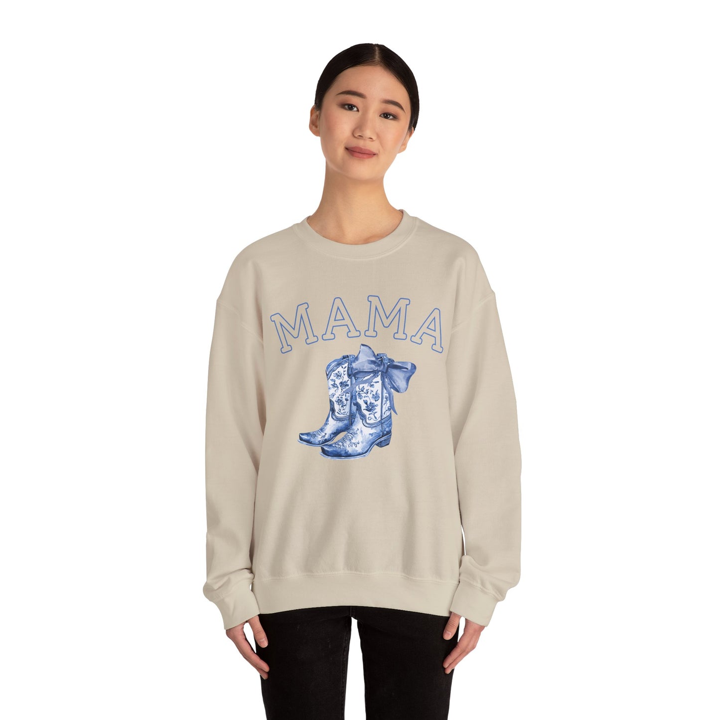 Western Toile Coquette Mama Sweatshirt