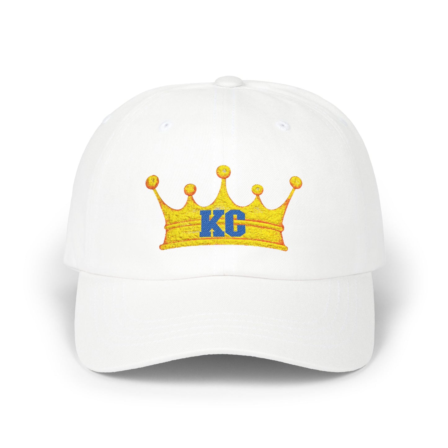 Kansas City Baseball Crown Letter Embroidered Dad Cap, Mother's Day Gift, Birthday Gift for Mom