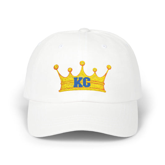 Kansas City Baseball Crown Letter Embroidered Dad Cap, Mother's Day Gift, Birthday Gift for Mom