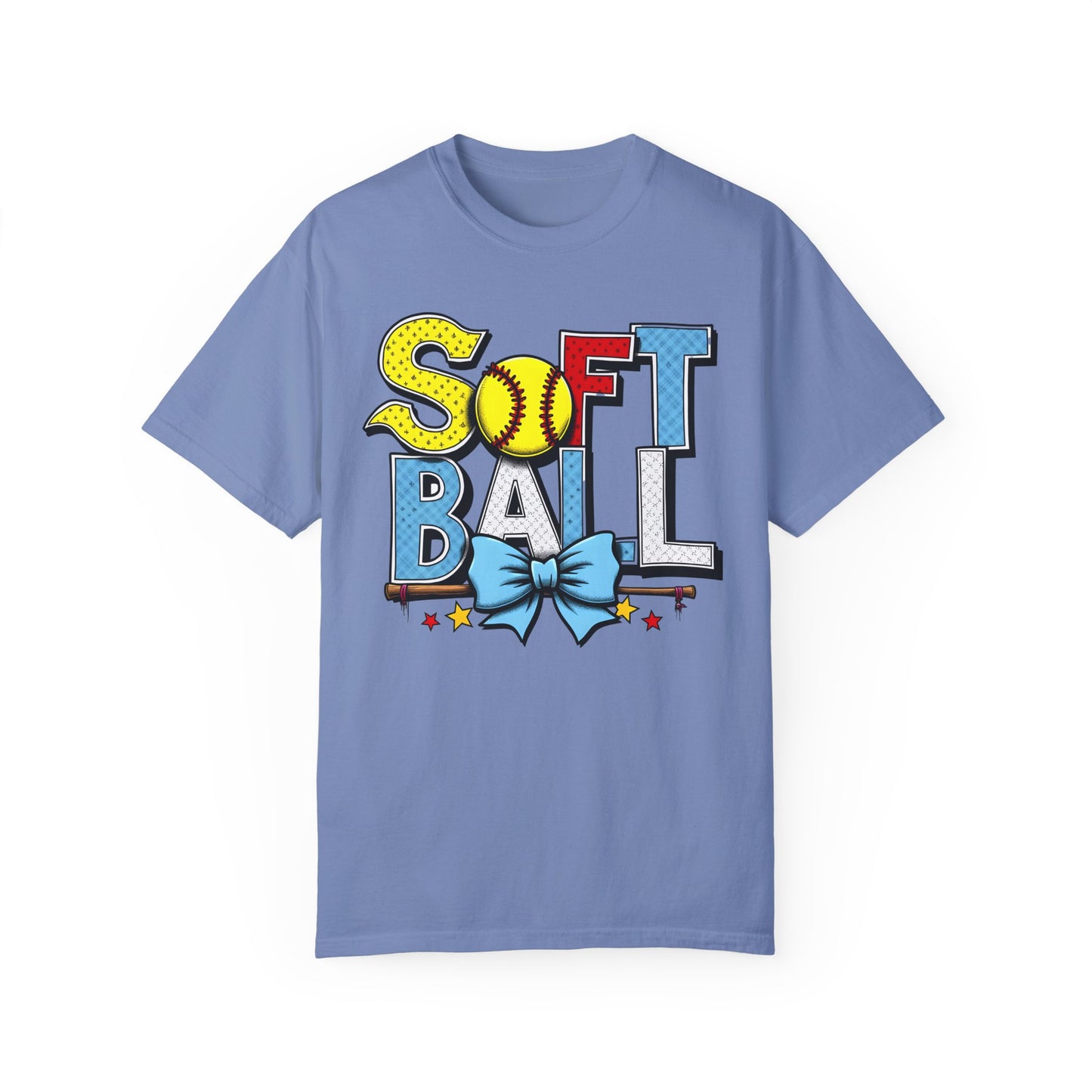Softball Coquette Bow T-Shirt