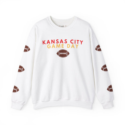 Kansas City Game Day with Sleeve Football Sweatshirt