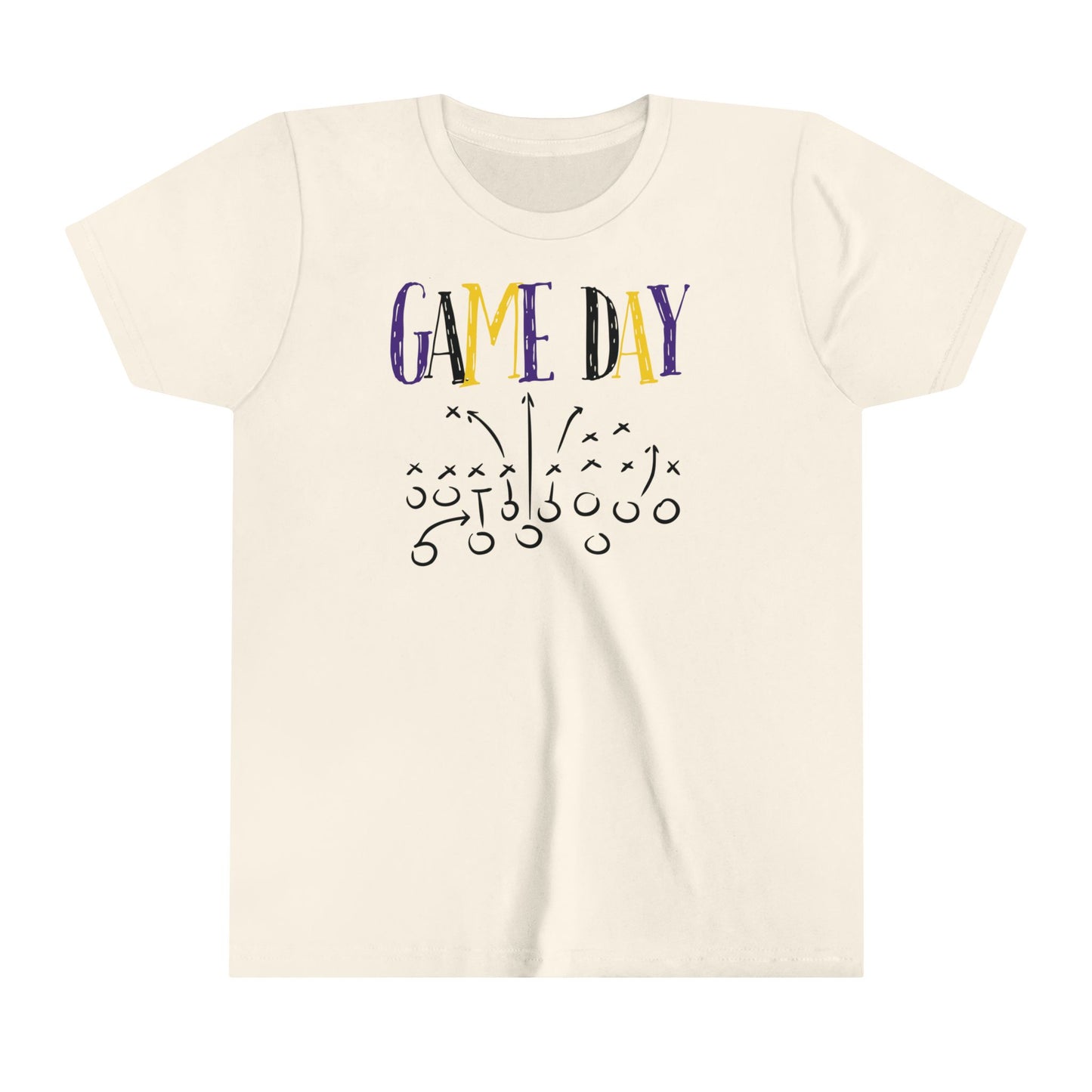 Football Game Day Plays Youth Shirt