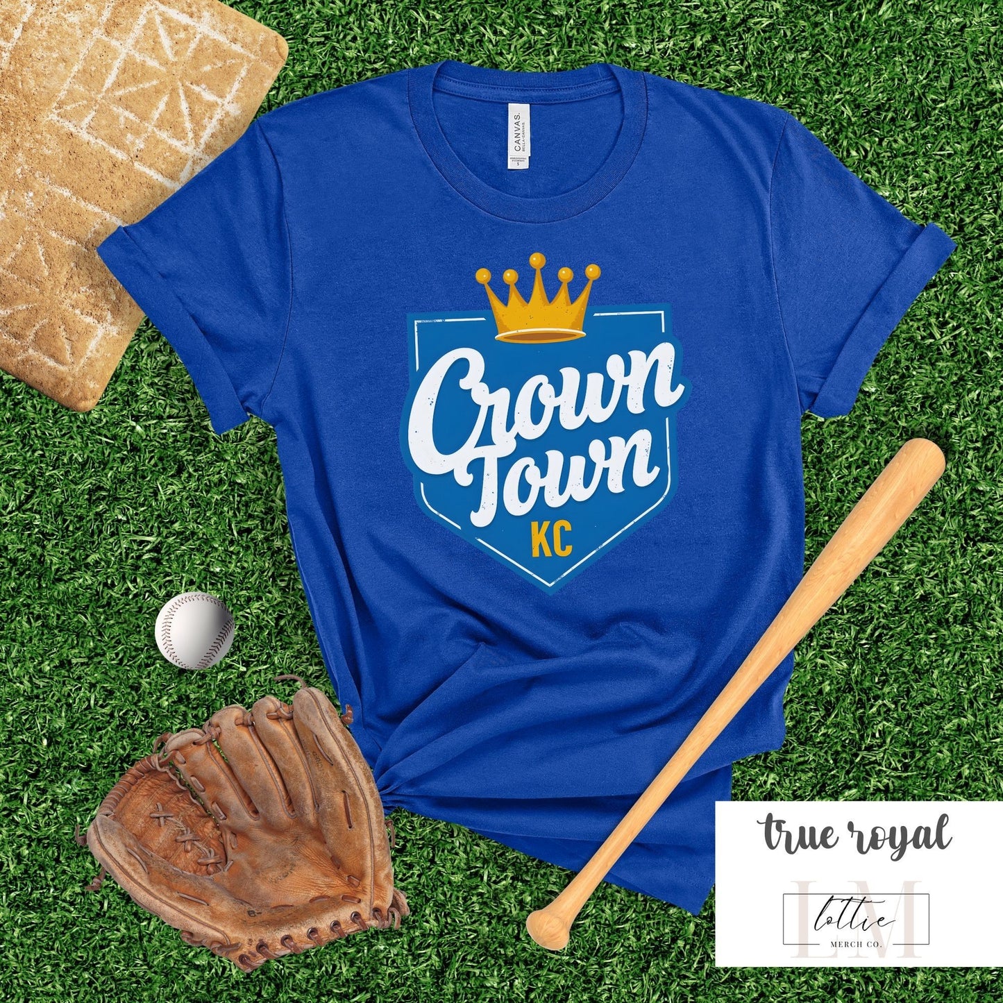Kansas City Crown Town Baseball T-Shirt
