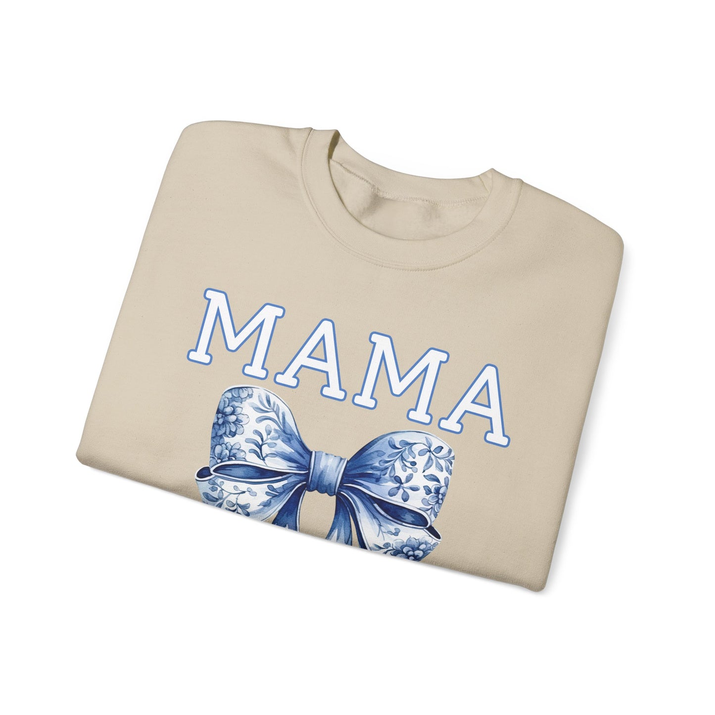 Personalized Toile Coquette Mama Sweatshirt