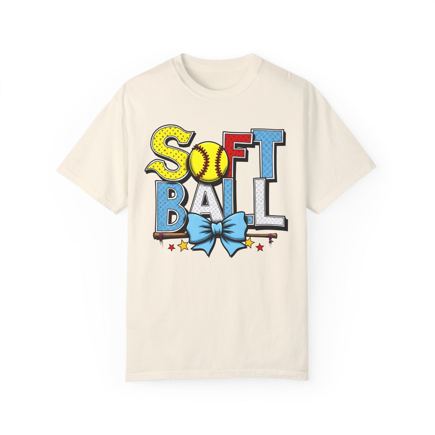 Softball Coquette Bow T-Shirt