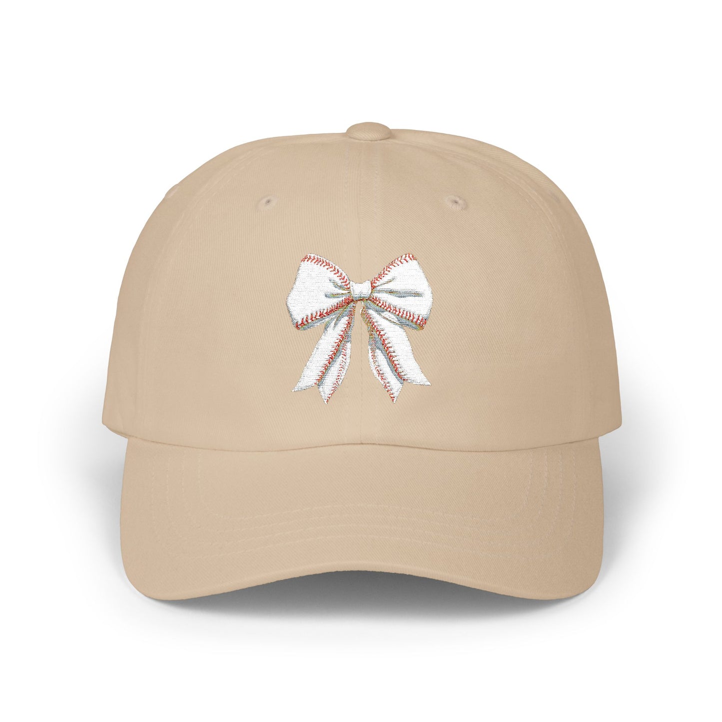 Baseball Bow Embroidered Kansas City Baseball Hat