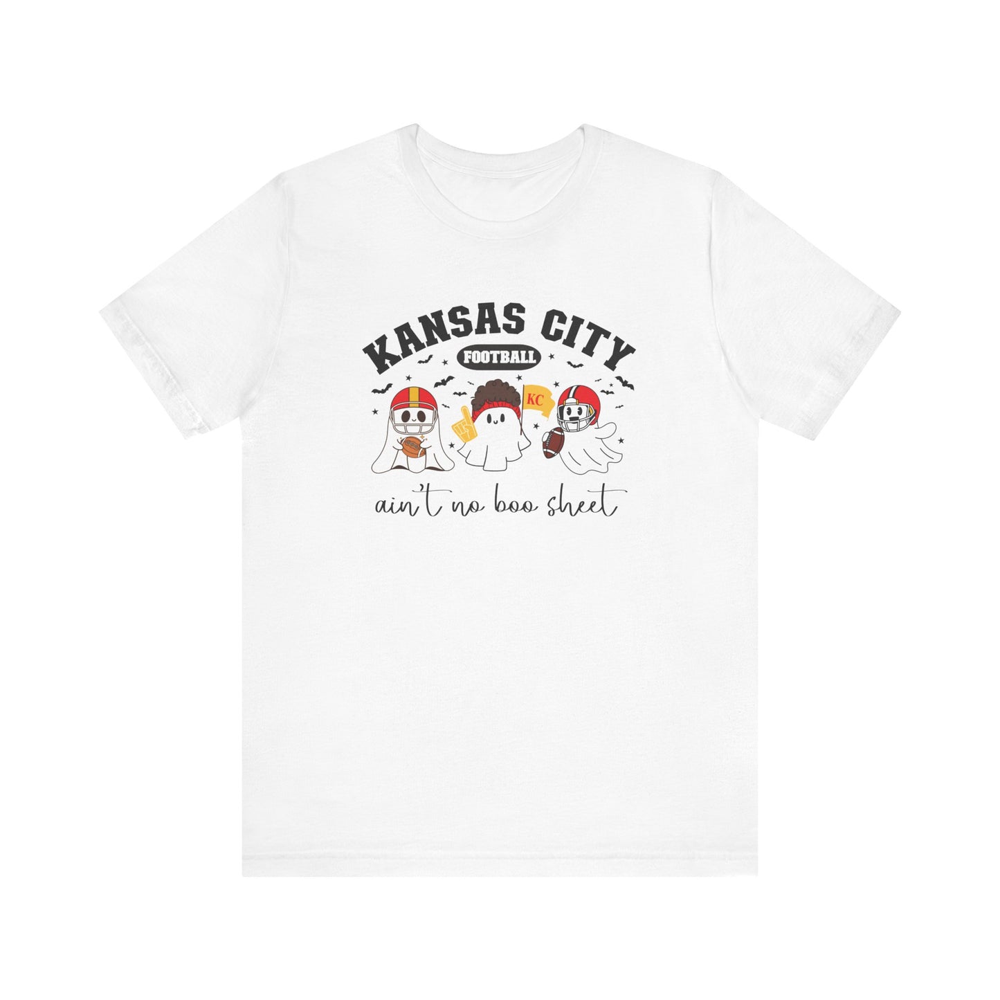 Kansas City Football Aint No Boo Sheet T-shirt