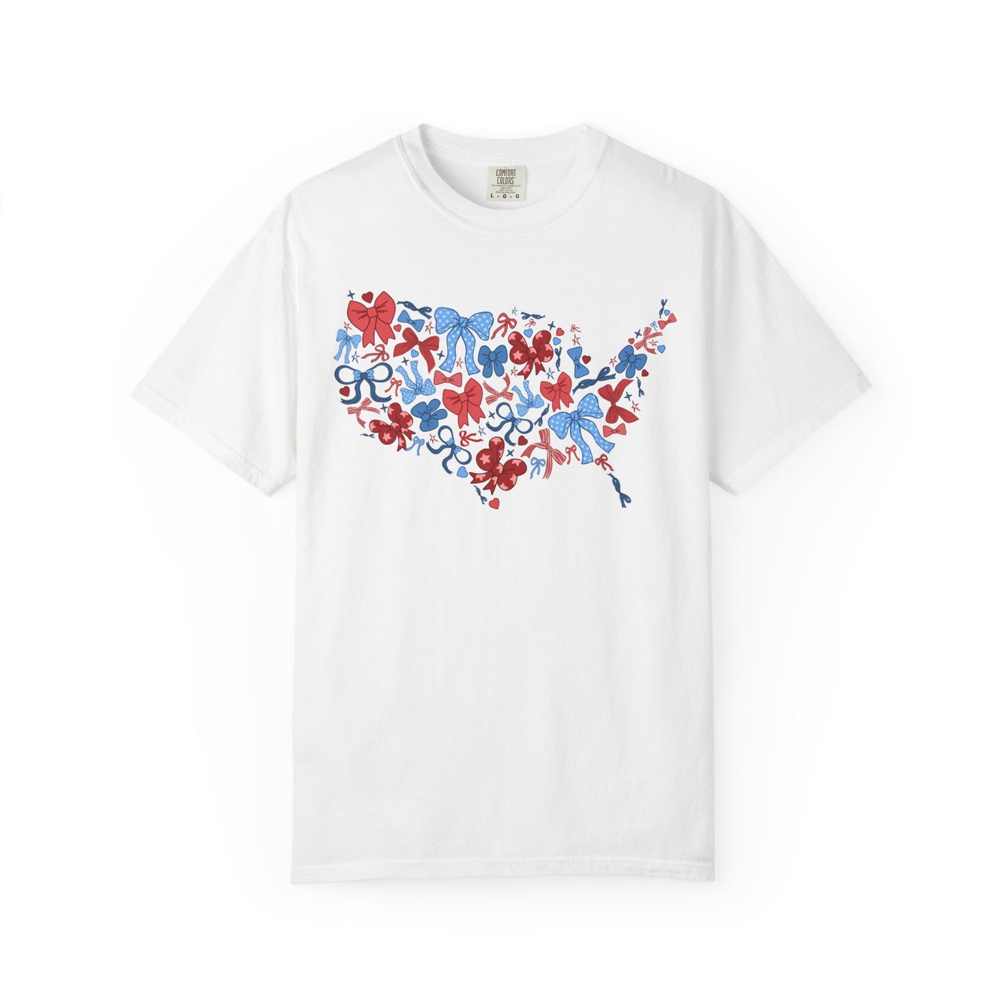 United States of America Bow Graphic Shirt