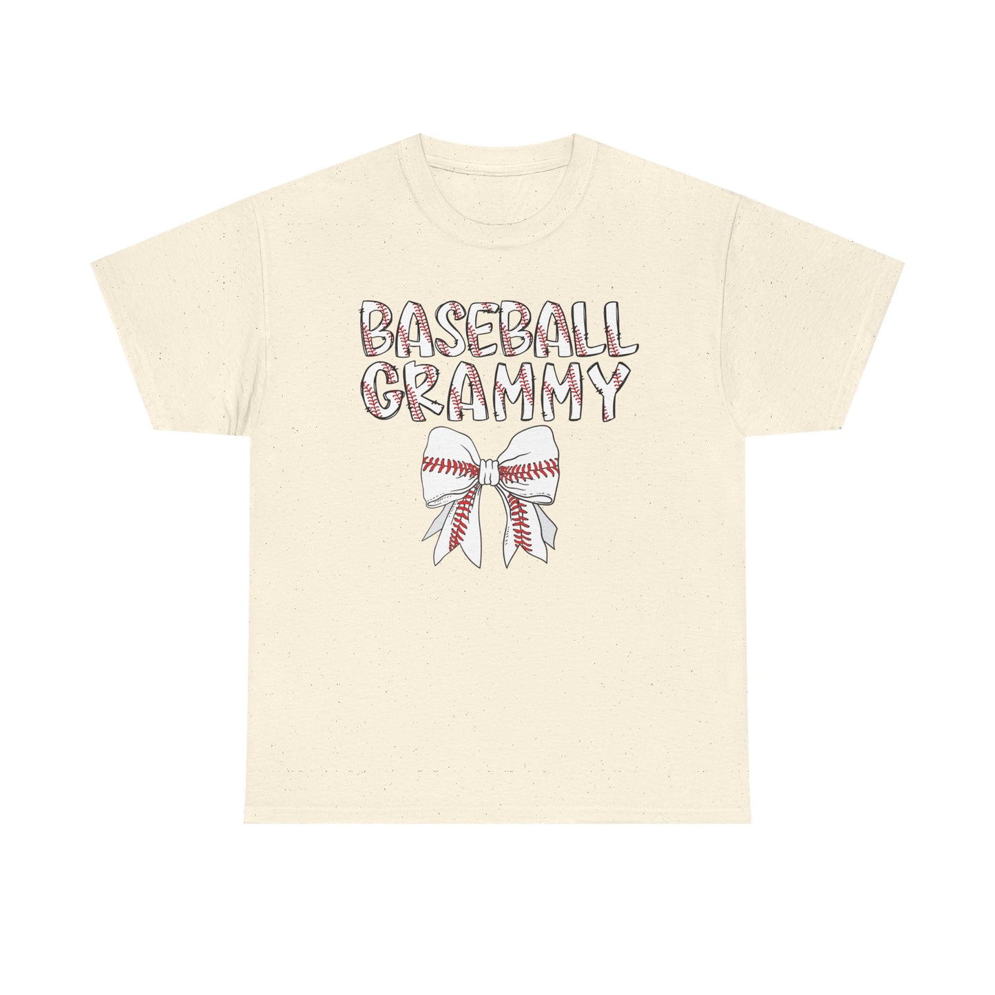 Baseball Grammy Coquette Bow T-Shirt