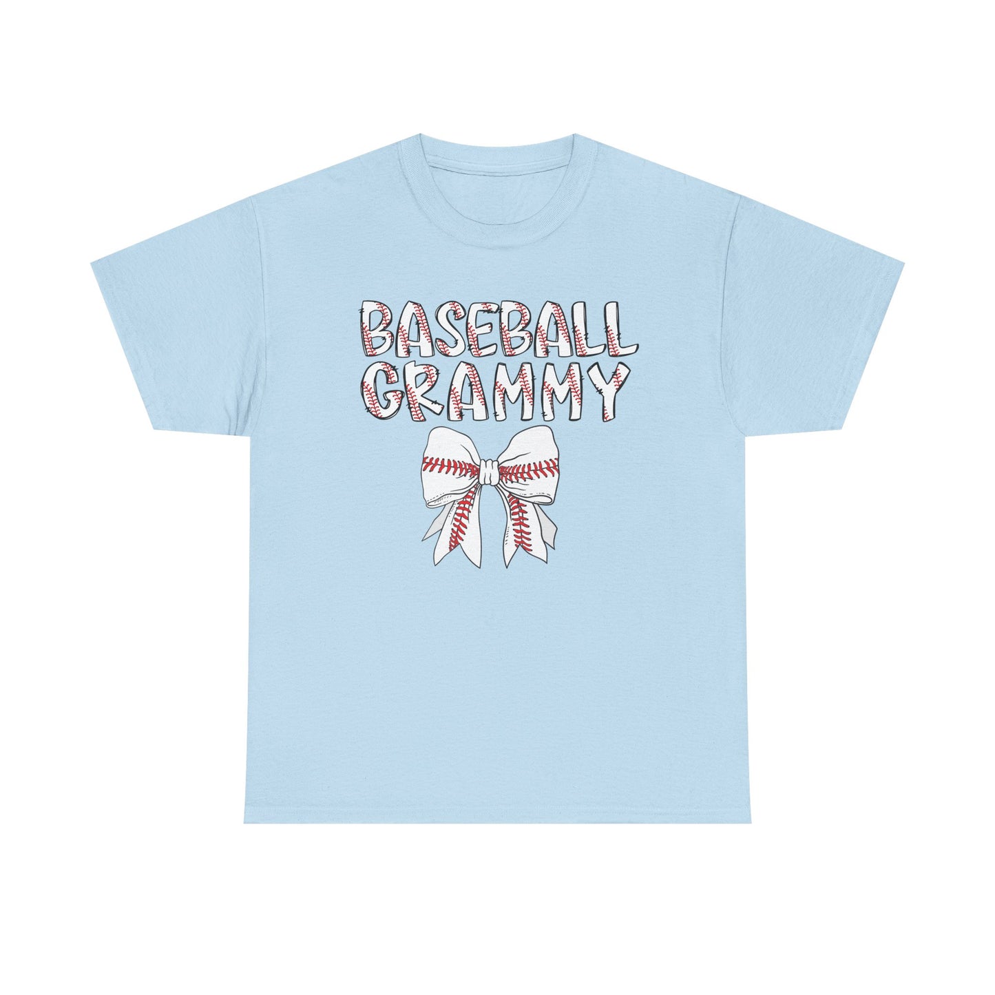 Baseball Grammy Coquette Bow T-Shirt
