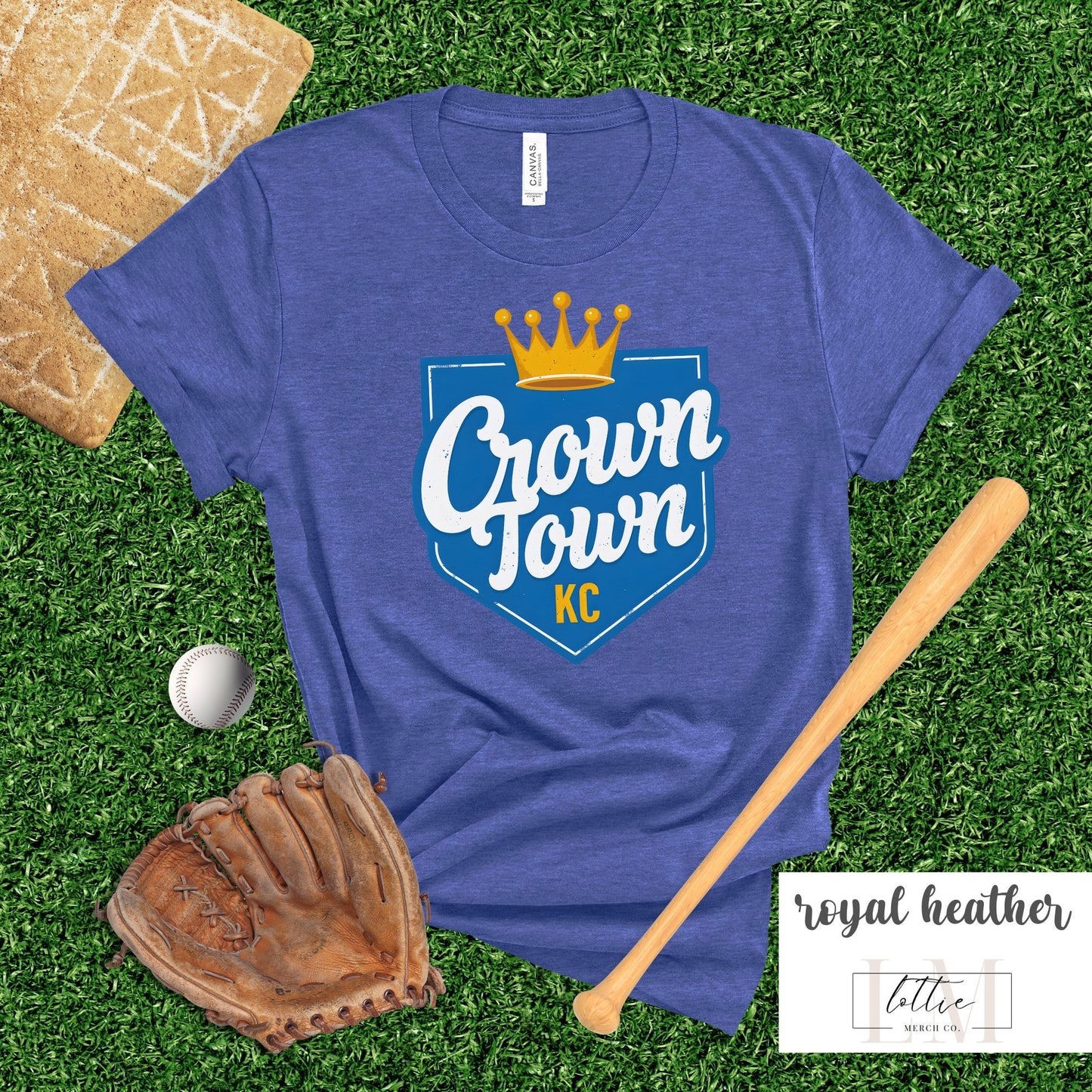Kansas City Crown Town Baseball T-Shirt