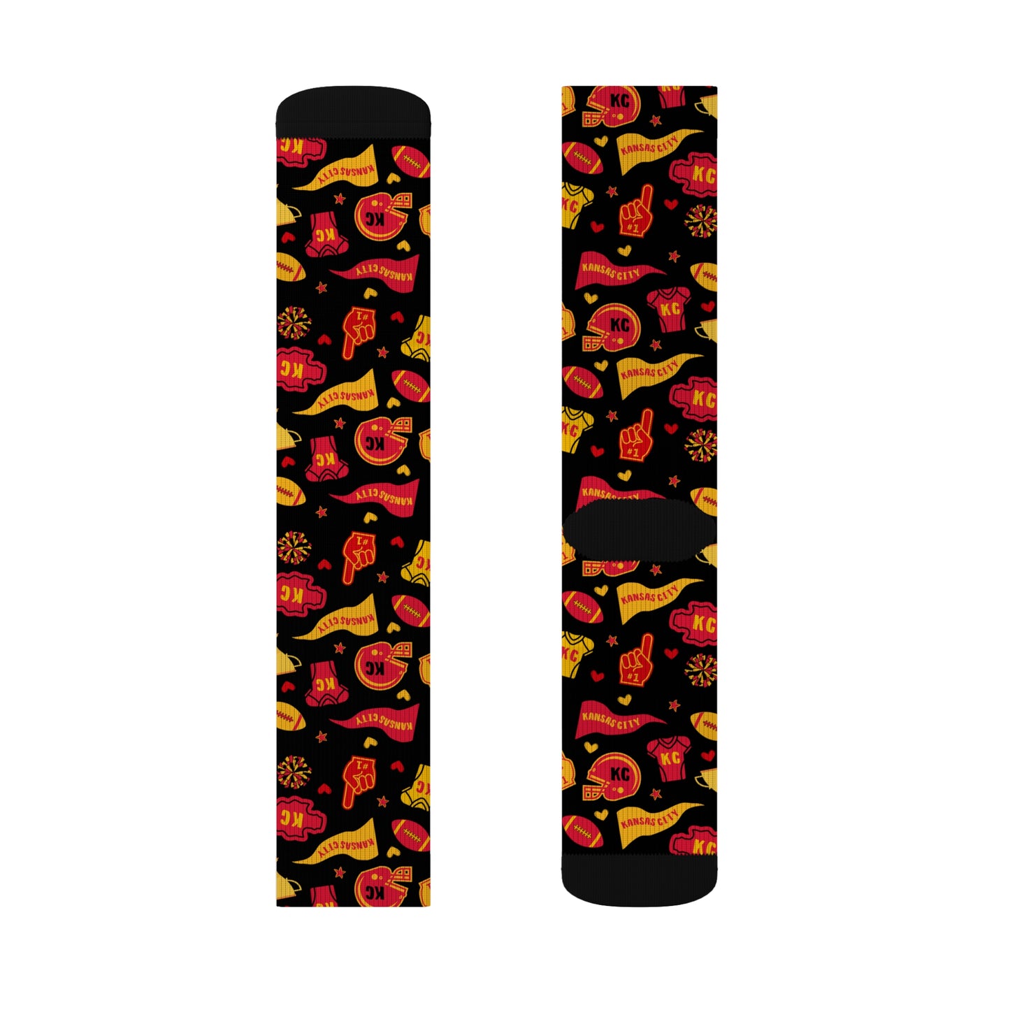 KC Football Sublimation Socks