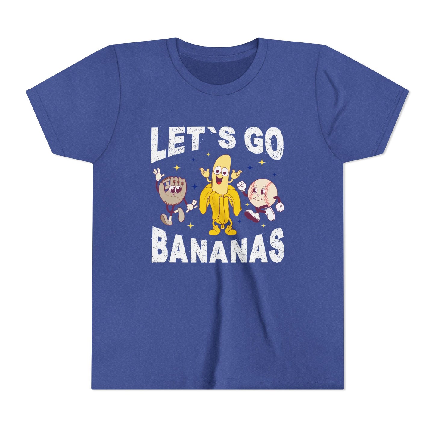 Kids Youth Let's Go Bananas Kansas City Baseball T-shirt