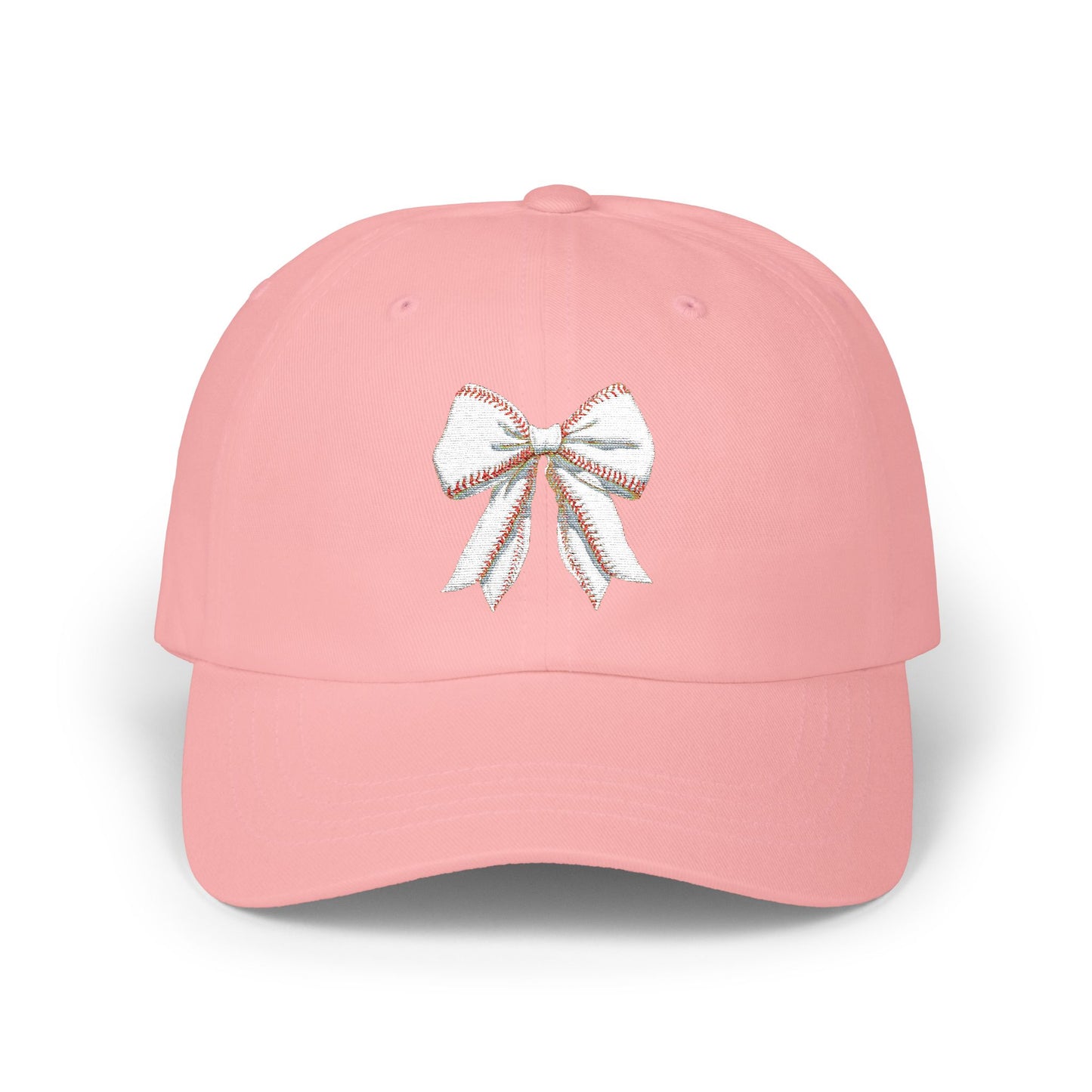 Baseball Bow Embroidered Kansas City Baseball Hat